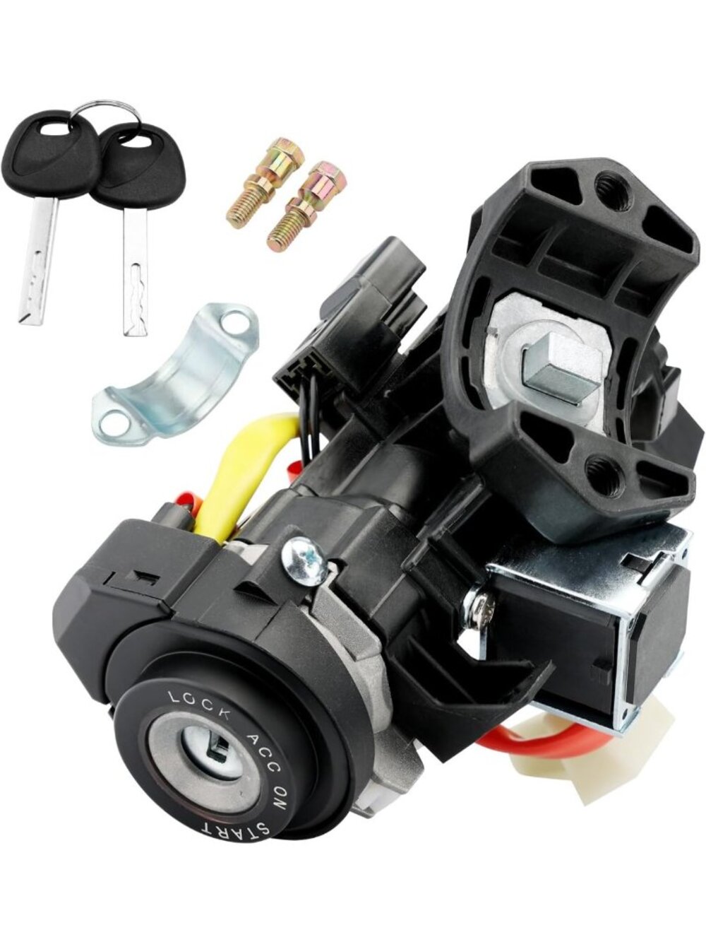 Ignition Assembly & Lock Cylinder Switch with Keys for 2015-2019 Hyundai Sonata